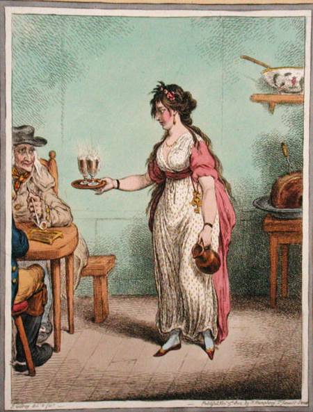 Mary of Buttermere, sketched from life in July 1800 od James Gillray