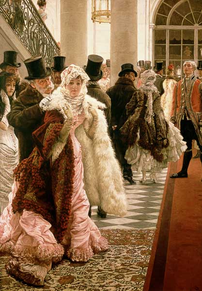 The Woman of Fashion (La Mondaine) od James Jacques Tissot