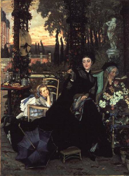The Widow od James Jacques Tissot