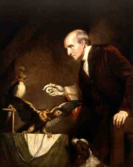 Self Portrait as a Falconer od James Northcote