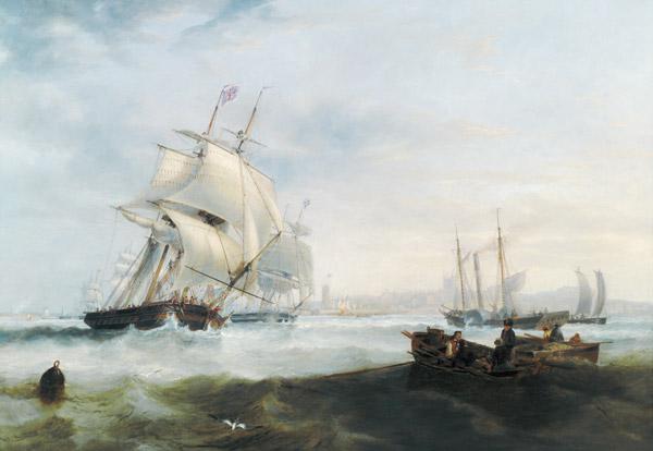 Shipping off Hartlepool