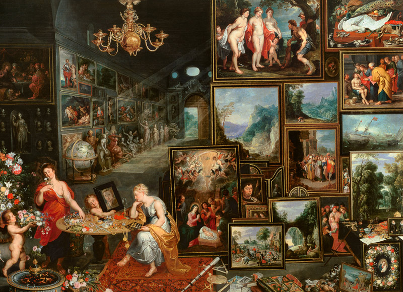 Sight and Smell od Jan Brueghel d. Ä.