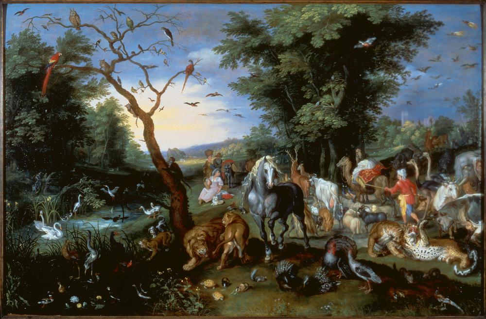 Der Einzug der Tiere in die Arche Noah od Jan Brueghel d. J.