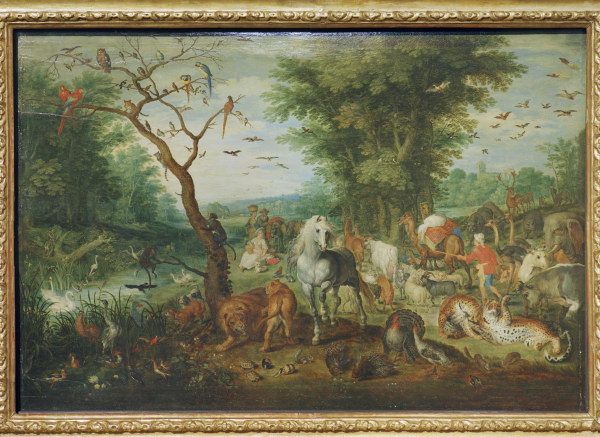 Noah s Ark / Brueghel / c.1613/15 od Jan Brueghel d. J.