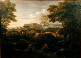 Landscape with figures