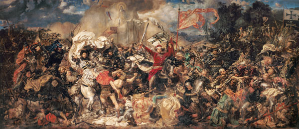 Schlacht bei Tannenberg od Jan Matejko