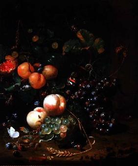 Still Life with Fruit and Flowers