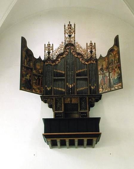 Painted organ od Jan Swart van Groningen