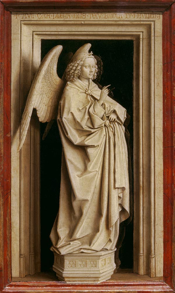 Diptych of the Annunciation od Jan van Eyck