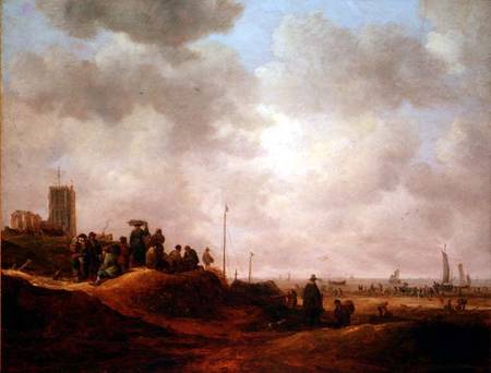 View of the Coast of Egmond Aan See od Jan van Goyen