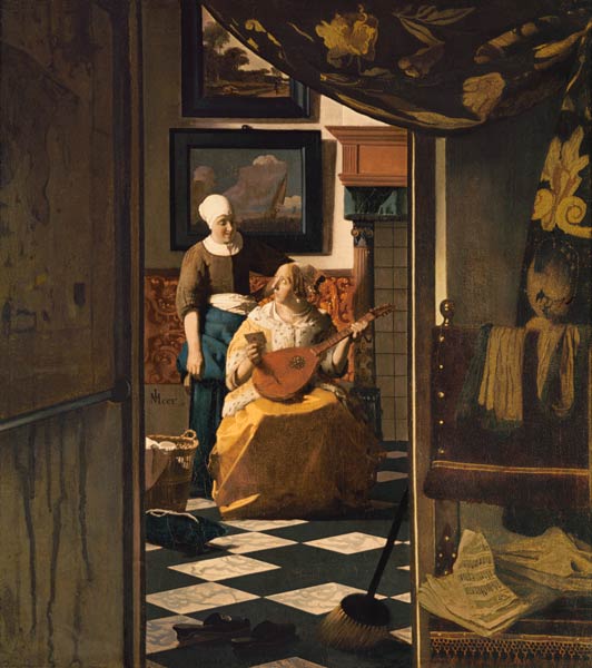 The Love Letter od Johannes Vermeer