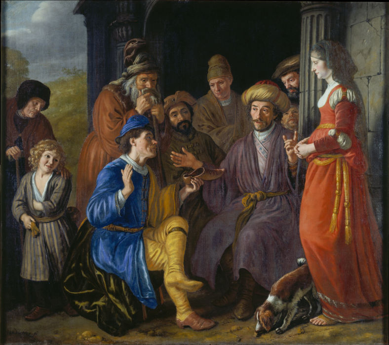 Boaz assumes the Legacy of Elimelech od Jan Victors