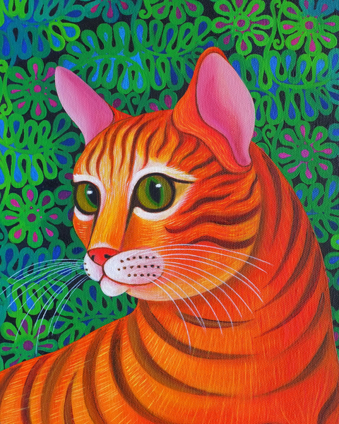 Tiger Cat od Jane Tattersfield