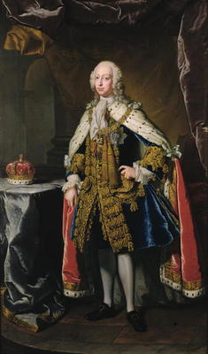 Frederick, Prince of Wales (oil on canvas) od Jean-Baptiste van Loo