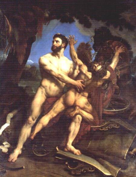 Hercules and Diomedes od Jean-Antoine Gros