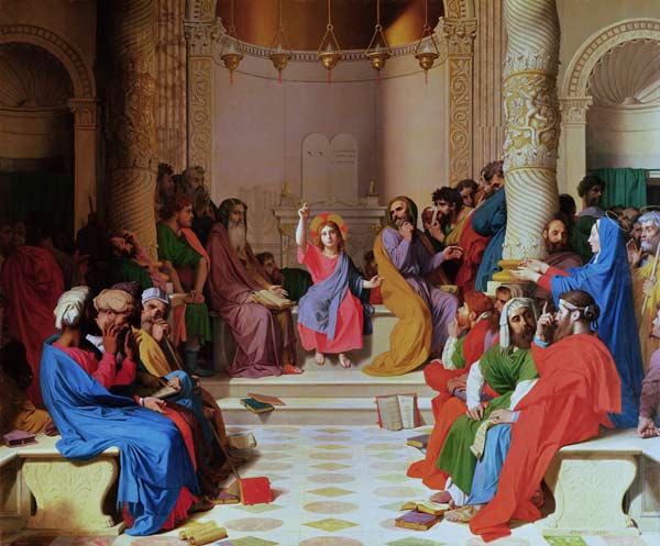 Jesus Among the Doctors od Jean Auguste Dominique Ingres