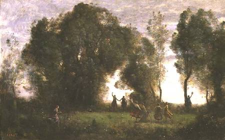 The Dance of the Nymphs od Jean-Babtiste-Camille Corot