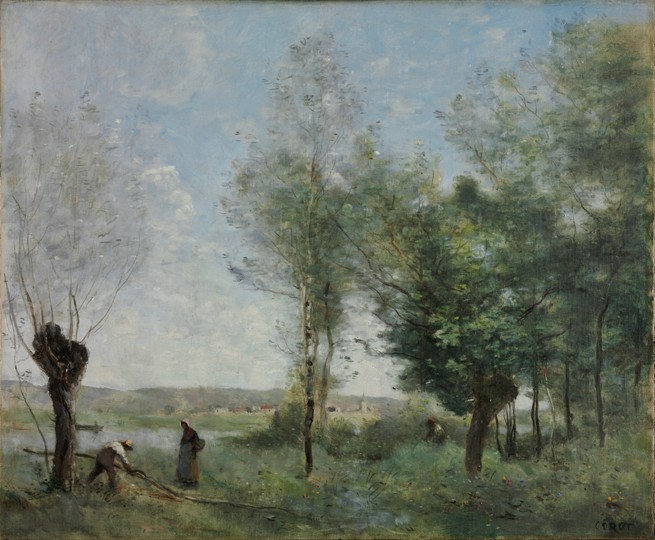 Memory of Coubron od Jean-Babtiste-Camille Corot