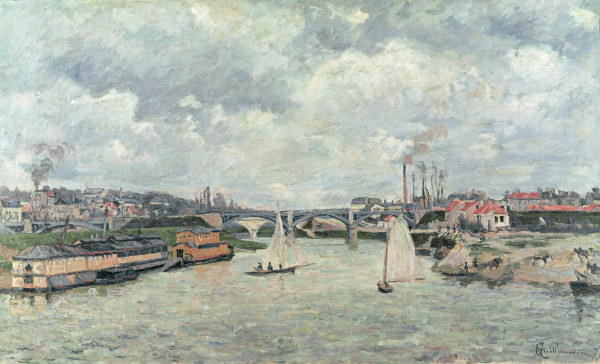A.Guillaumin, Hafen von Charenton, 1878 od Jean-Baptiste Armand Guillaumin