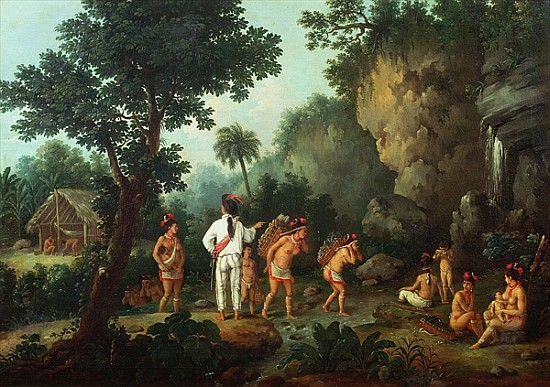 The Slave Hunter od Jean Baptiste Debret
