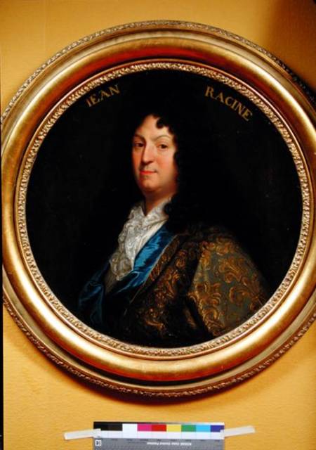 Portrait of Jean Racine (1639-99) od Jean Baptiste Santerre