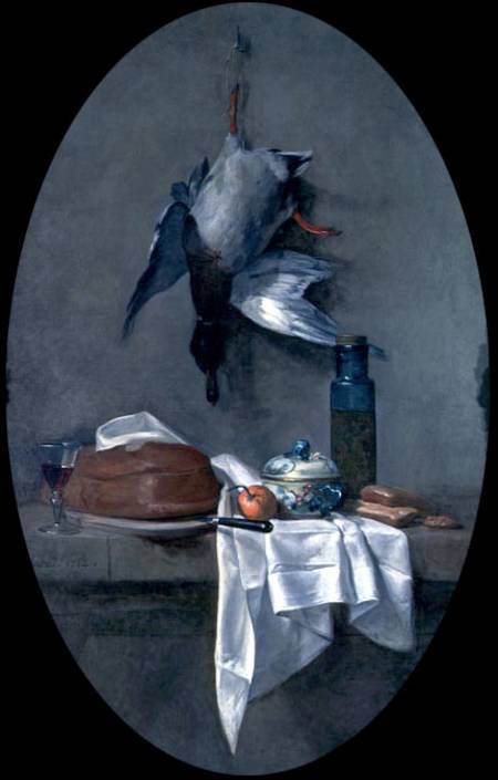 Still Life With Duck od Jean-Baptiste Siméon Chardin