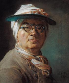 Self-portrait with glasses