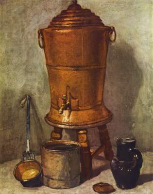 The water container od Jean-Baptiste Siméon Chardin
