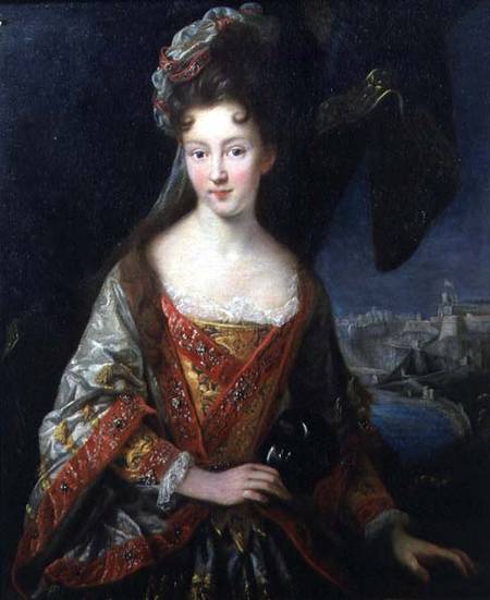Portrait of Princess Louise-Hippolyte (1687-1731) od Jean-Baptiste van Loo