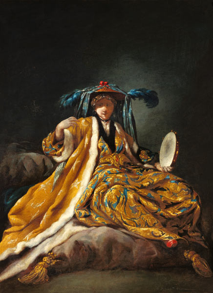 A Greek Sultana od Jean Barbault