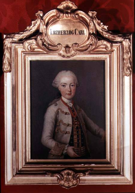 Archduke Karl Joseph (1745-61) son of Emperor Francis I (1708-65) and Empress Maria Theresa of Austr od Jean-Étienne Liotard