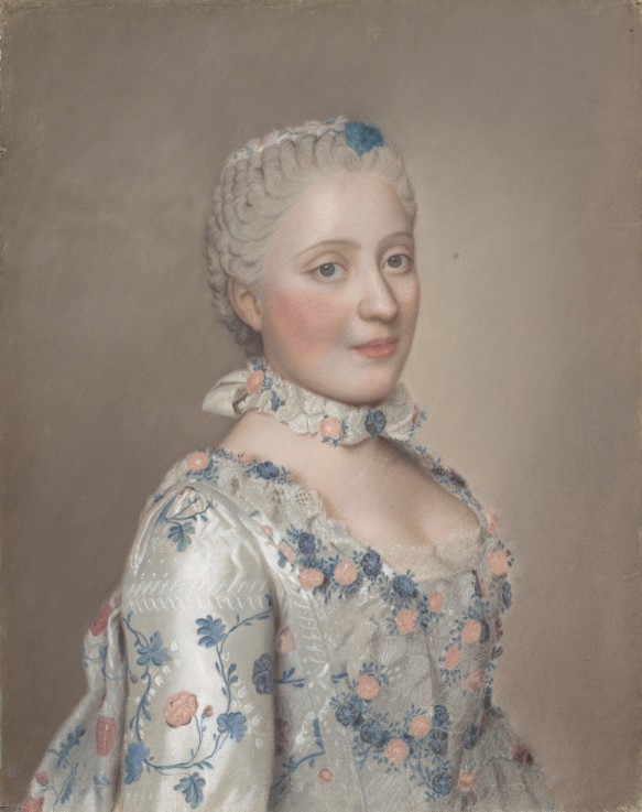 Portrait of Princess Maria Josepha of Saxony (1731–1767) od Jean-Étienne Liotard