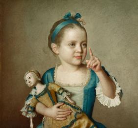 Girl with doll