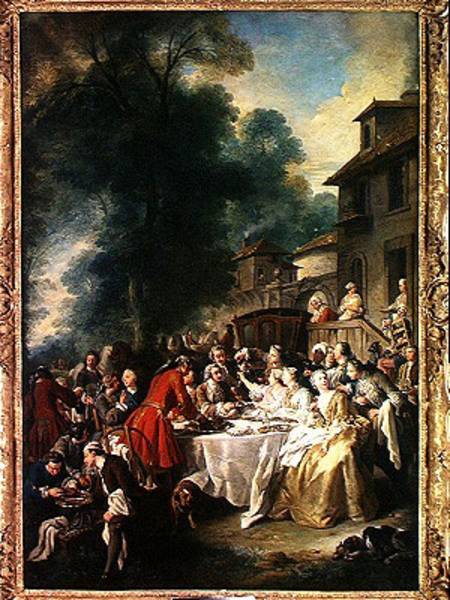 The Hunt Lunch od Jean François de Troy