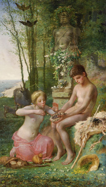 Spring (Daphnis and Chloë) od Jean-François Millet