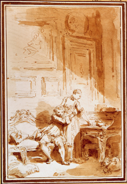 A femme avare od Jean Honoré Fragonard