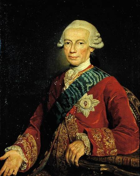 Count Claude-Louis-Robert de Saint-Germain (1707-78) od Jean Joseph Taillasson