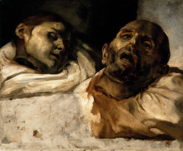 Heads of the Executed od Jean Louis Théodore Géricault