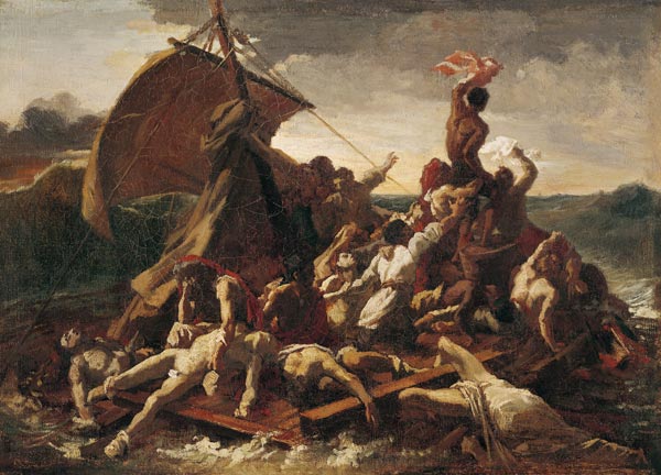 Study for The Raft of the Medusa od Jean Louis Théodore Géricault