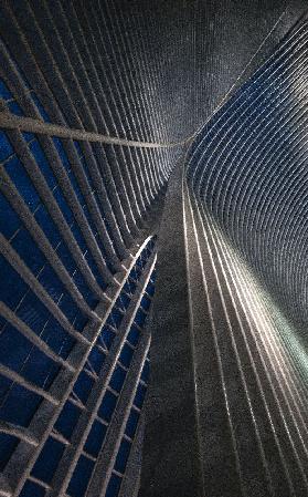 Calatrava lines at the blue hour