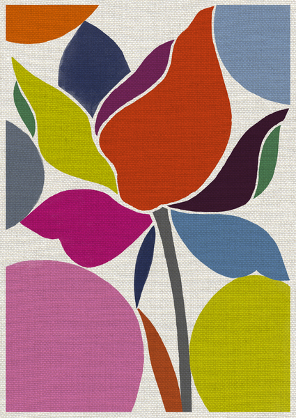 Printed Tulip od Jenny Frean