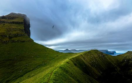 At edge of Kalsoy