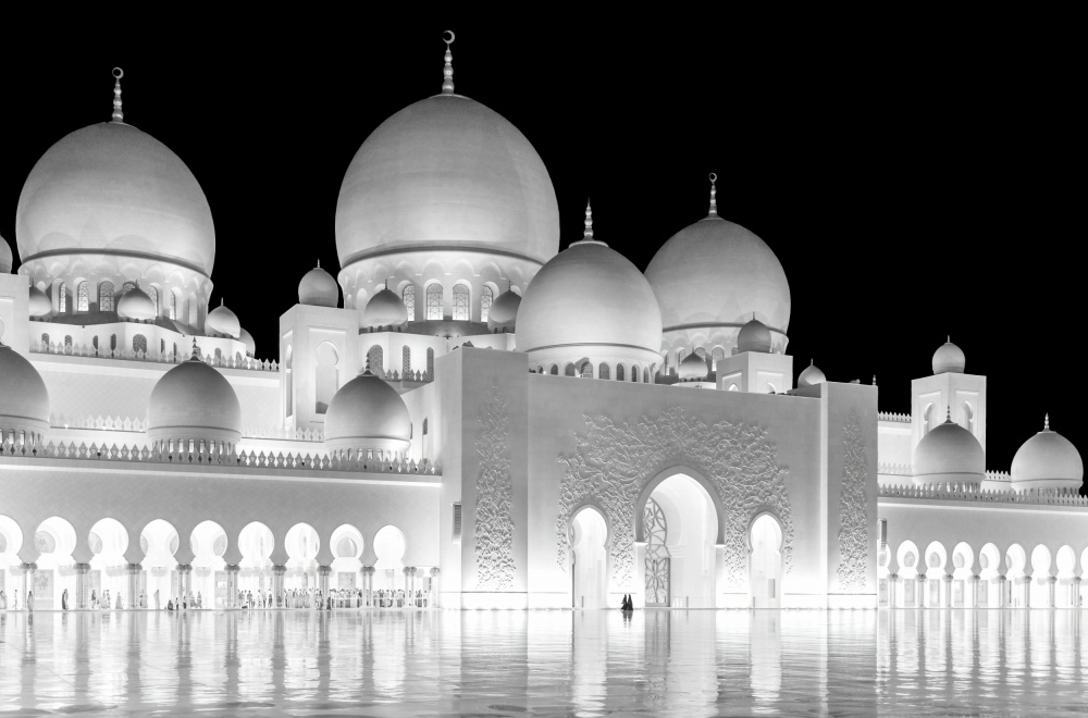 Light of Abu Dhabi Grand Mosque od Jie Jin