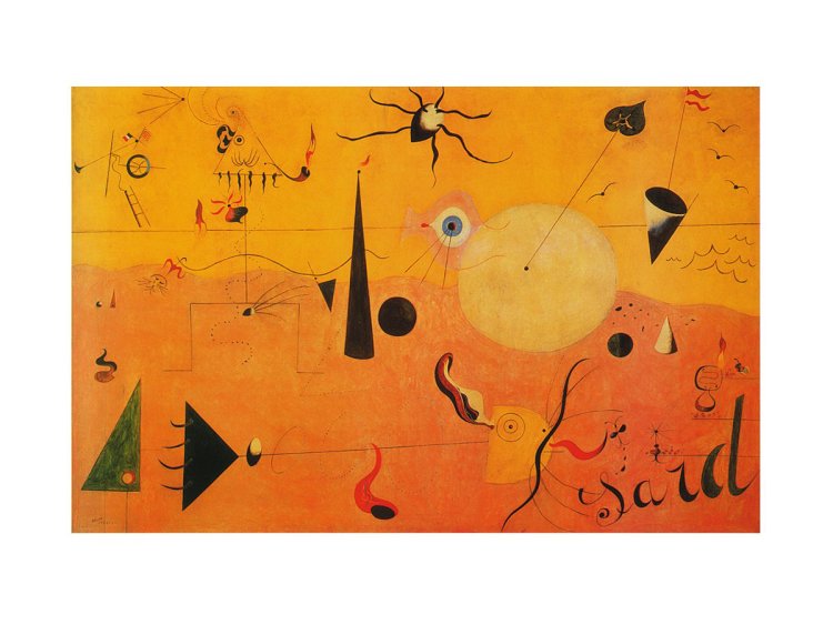 Obraz: Joan Miró - Paysage Catalan  - (JM-296)