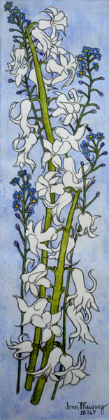 Hyacinths and Forget-me-nots od Joan  Thewsey
