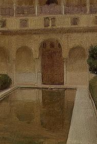 Patio de of La Alberca, Granada.