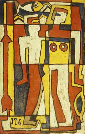 Two Figures; Dos Figuras, 1933