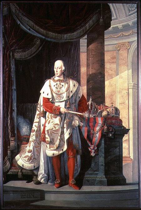 Emperor Francis I of Austria (1768-1835) od Johann Baptist Hoechle
