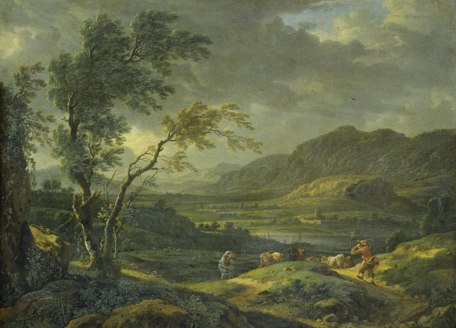 Landscape after a Thunderstorm od Johann Franciscus Ermels