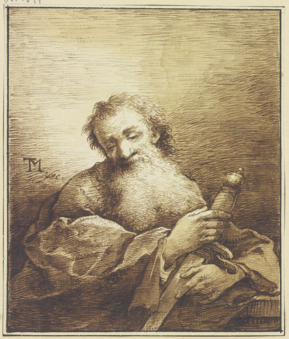 Paul the Apostle od Johann Georg Trautmann